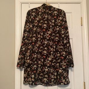 NWT boutique Easel floral dress size small